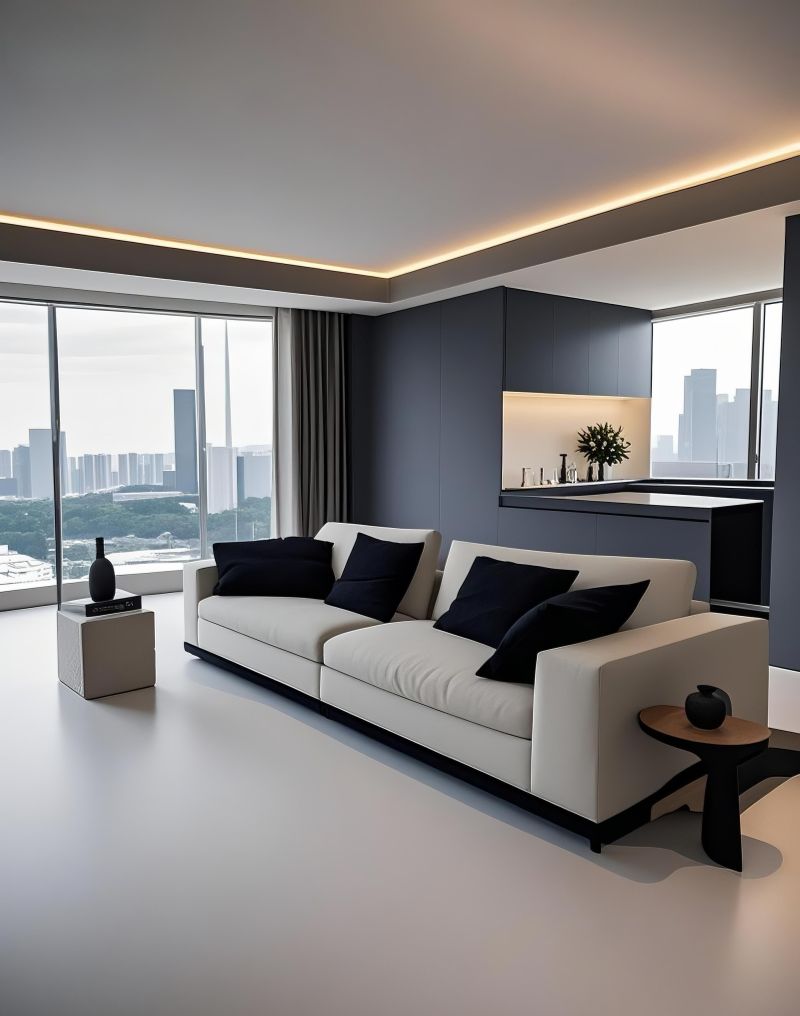 意式极简风硬装完工高级感满满，随手一拍都是时尚杂志大片既视感 - 家居知识