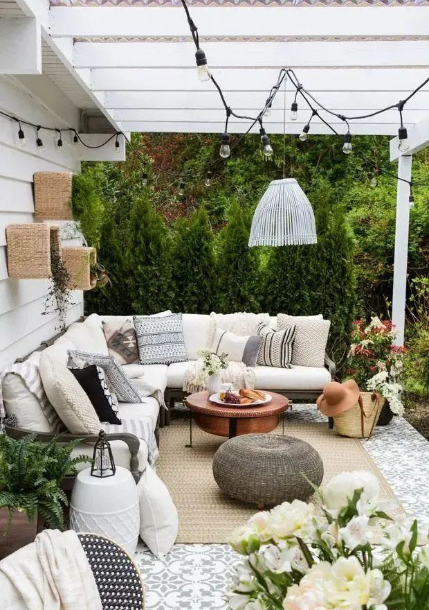 可盐可甜的Ins风，打造一座击中“心巴”的网红花园~ - 家居知识