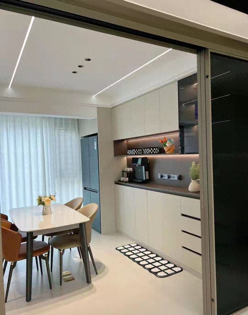 木工师傅巧手打造网红餐边柜，百万网友争相围观！