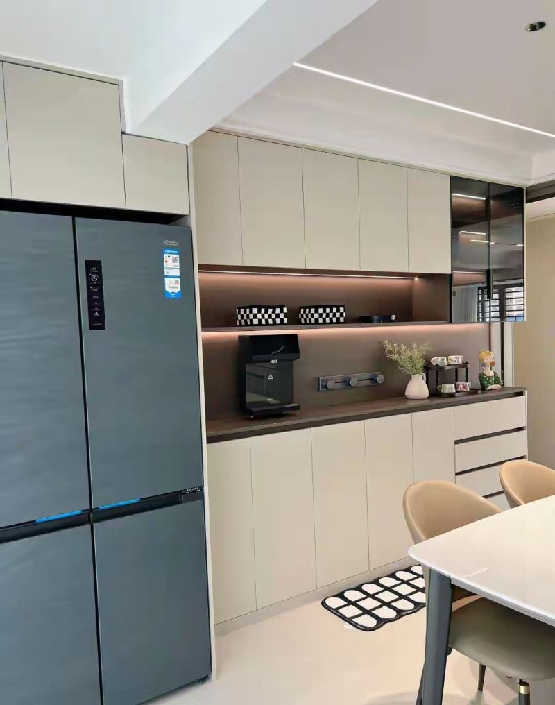 多亏木工师傅！我家餐边柜设计火了，100万人都在看 - 家居知识