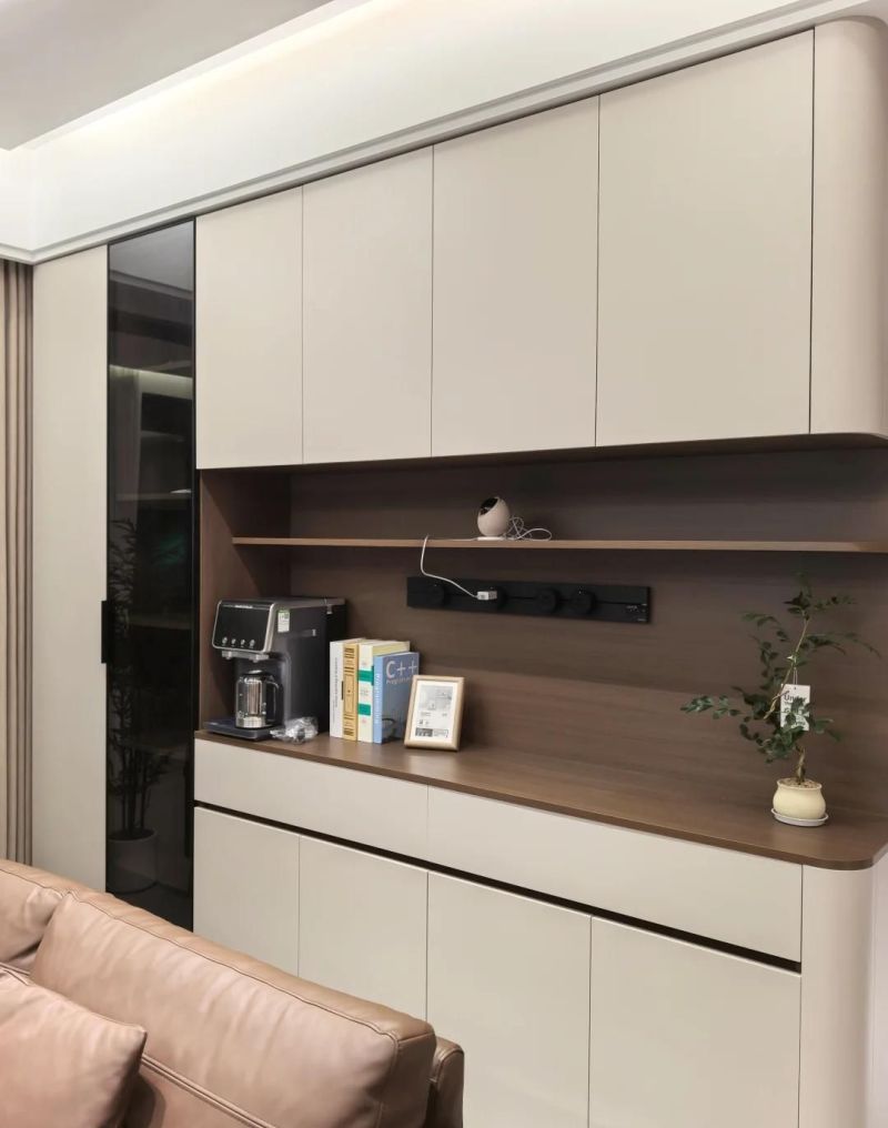 多亏木工师傅！我家餐边柜设计火了，100万人都在看 - 家居知识