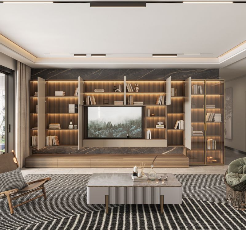 关于电视柜定制的该注意什么呢？ - 家居知识