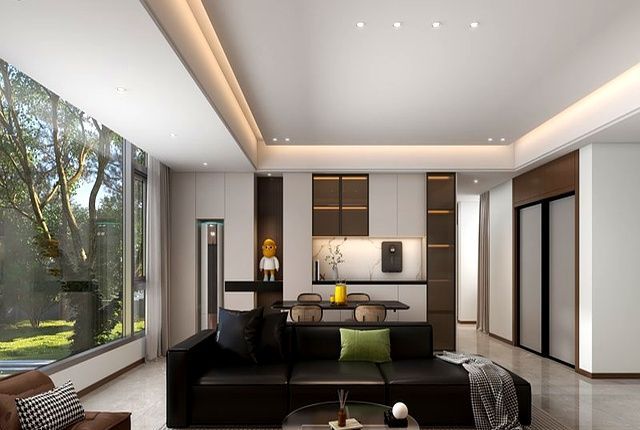 客厅一体电视柜设计惊艳全网,实用与颜值并存成家装新宠 这是我见过最满意的家:光客厅一体电视柜让无数人效仿!实用漂亮 - 家居知识