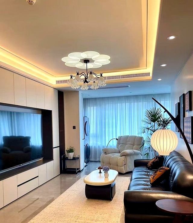 浙江一女子晒出120m²的家，仅电视柜就让无数人效仿，太高级了 - 家居知识