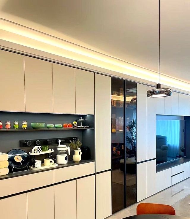 浙江一女子晒出120m²的家，仅电视柜就让无数人效仿，太高级了 - 家居知识