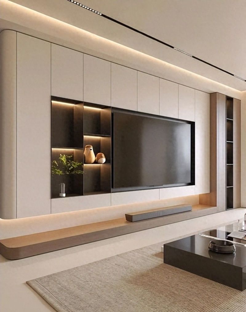 明年家装新趋势，满墙电视柜将大范围流行