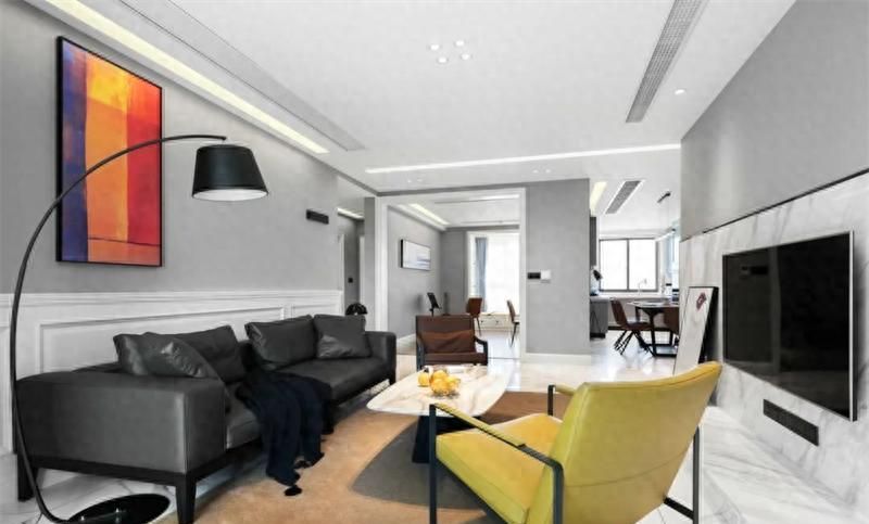 115㎡现代风高颜值美宅，年轻人的理想家范本！