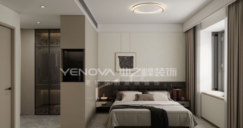 唐山红堡天熙142㎡现代风格装修案例赏析 | 业之峰装饰打造时尚家居 唐山红堡天熙142平方米现代风格装修效果案例|业之峰装饰 - 家居知识