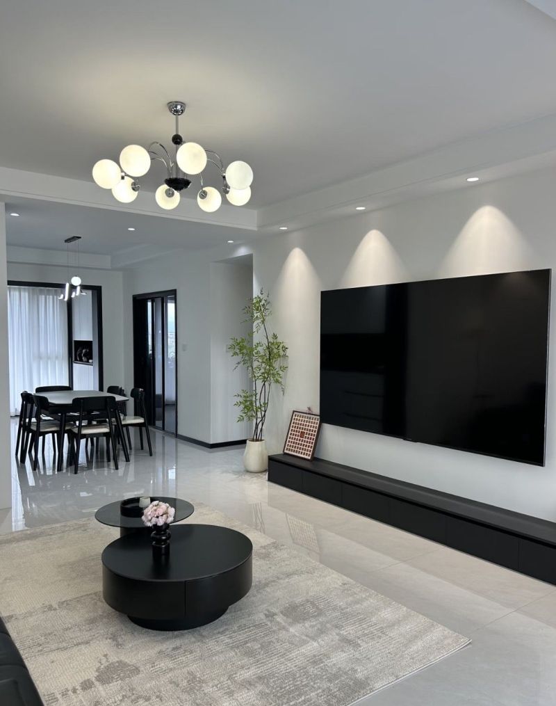 陕西一姑娘，坚持现代简约装修，最后效果清爽干净，显大还省钱~ - 家居知识