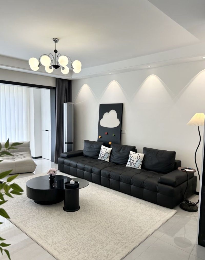 陕西一姑娘，坚持现代简约装修，最后效果清爽干净，显大还省钱~ - 家居知识