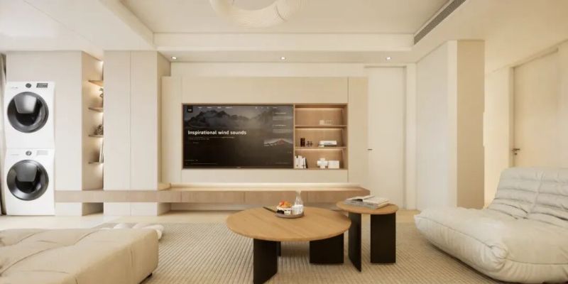 原木暖调打造虹口业主家的舒适生活质感 原木 + 暖调,虹口业主的家藏着最舒服的生活质感 - 家居知识