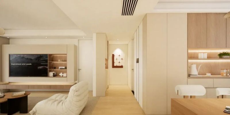 原木暖调打造虹口业主家的舒适生活质感 原木 + 暖调,虹口业主的家藏着最舒服的生活质感 - 家居知识