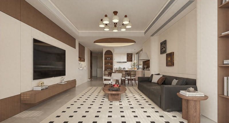 148㎡中古风极简家，浪漫氛围感拿捏指南