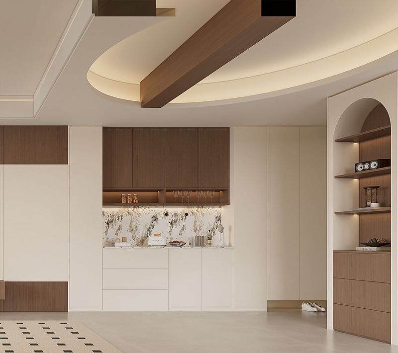 拿捏氛围感，148㎡中古风装修，极简不失浪漫的氛围感小家 - 家居知识