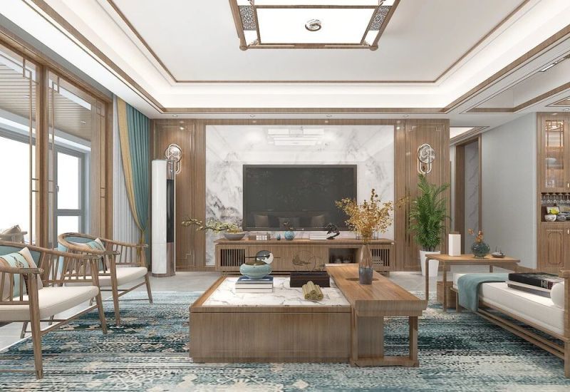 新中式雅居,传统与现代的诗意邂逅 新中式美学雅居:在传统与现代间,寻得生活的诗意栖居 - 家居知识