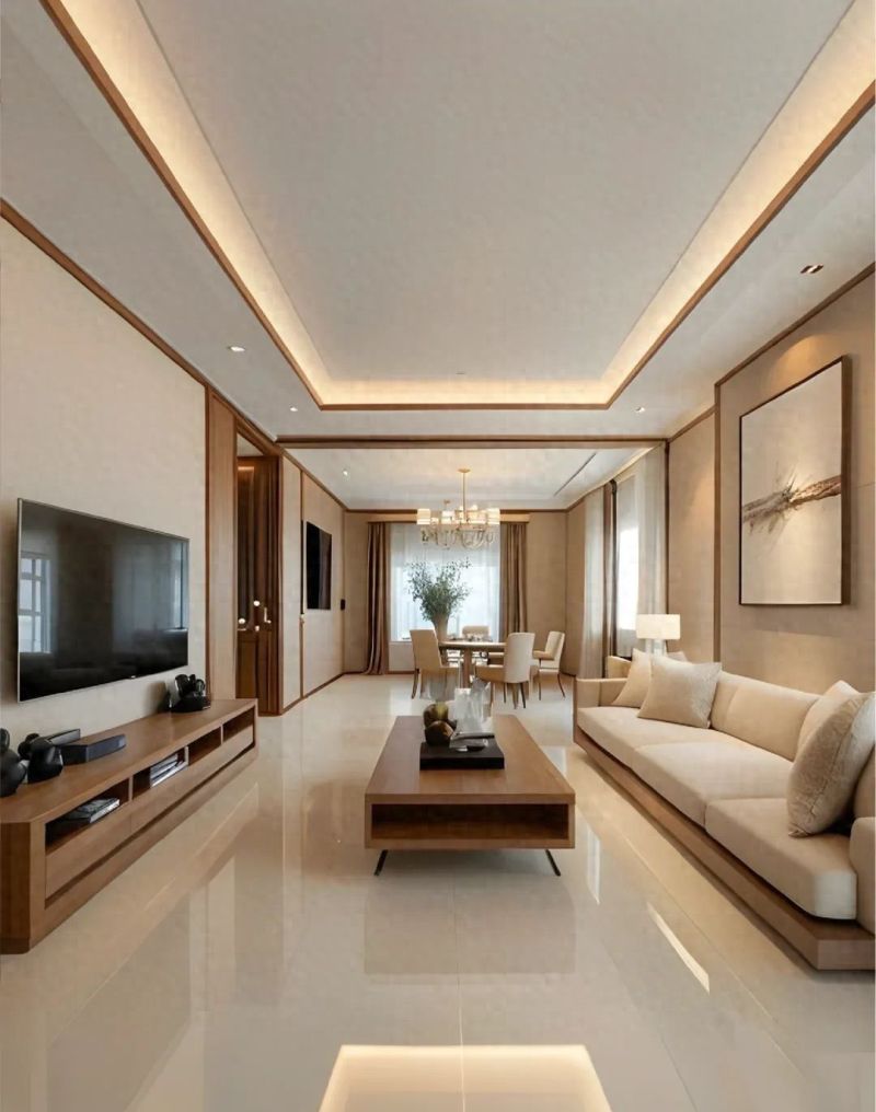 100平新中式装修,小户型秒变轻奢豪宅! 还得是新中式,100平装出了豪宅的感觉 - 家居知识