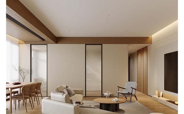 187㎡侘寂风原木宅,满屋温润质朴的治愈美学 187㎡侘寂风设计满屋原木的温润,质朴温暖! - 家居知识