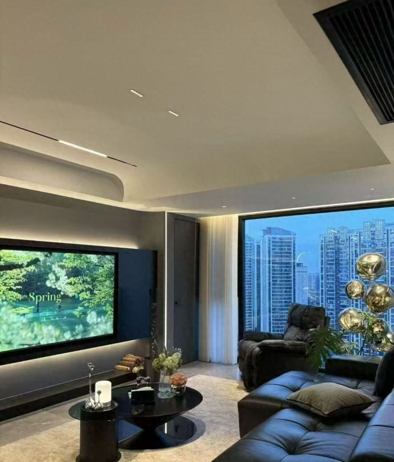 都市摩登私域，黑灰系轻奢家装打造质感生活空间