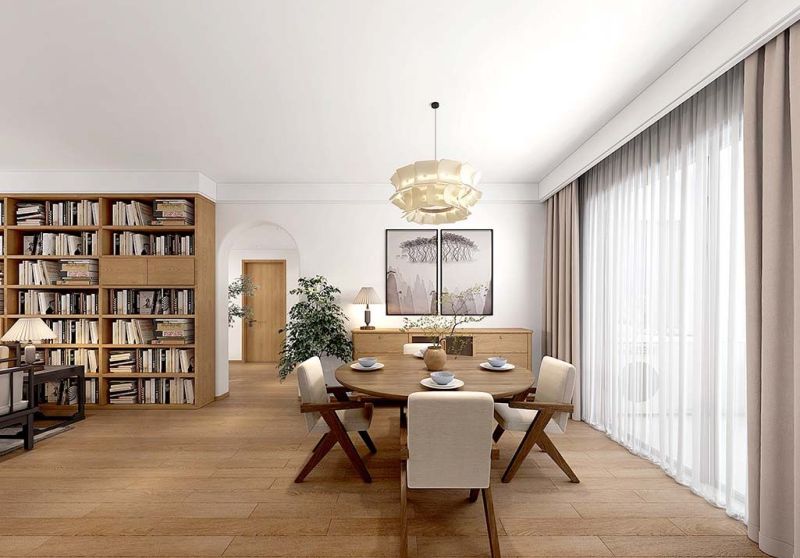 145㎡原木风家居,演绎朴素静谧的时光美学 145㎡原木装修|朴素安静的时光之美 - 家居知识