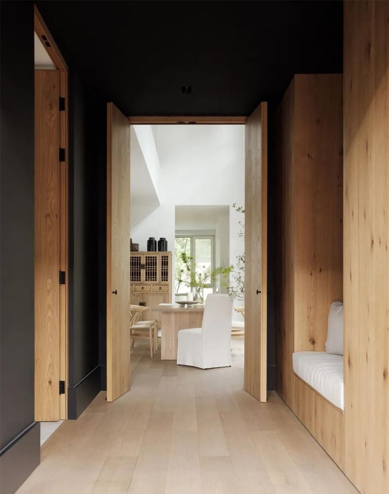 原木风豪宅，加点侘寂更有味道！ - 家居知识