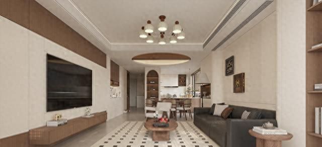 148㎡中古风极简家，拿捏浪漫氛围感的装修范本