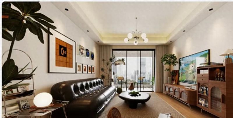 三居中古空间，探索复古与现代的完美融合