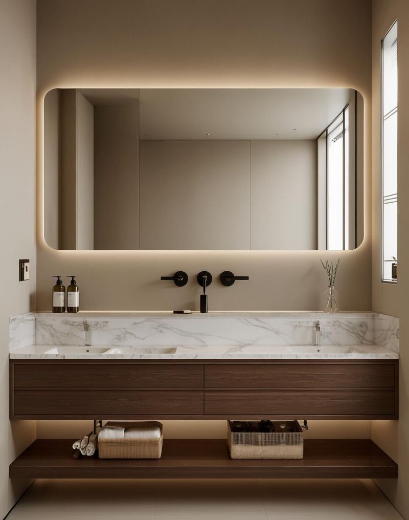 中古极简的舒适感！暖棕与米白织就的温柔滤镜，将疲惫滤成松弛！ - 家居知识