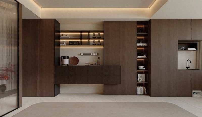 140㎡现代意式风，开放式布局打造自由舒适空间