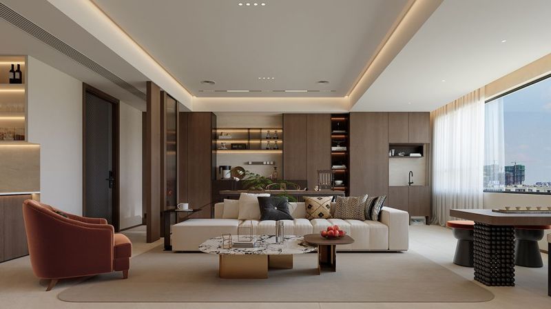 140㎡现代意式风，开放式布局放大空间自由度，舒适与实用并行 - 家居知识