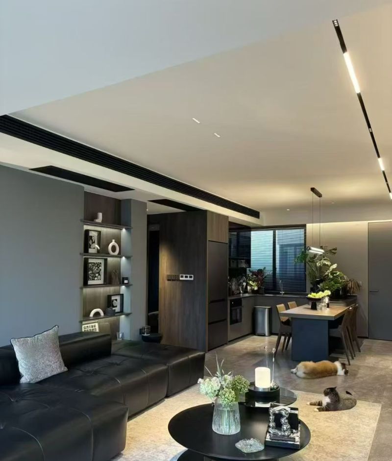 意式极简风客厅实拍!8个细节提升空间高级感 意式极简风客厅实拍!这8个细节让空间质感翻倍 - 家居知识