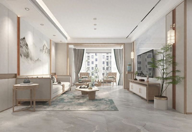 110㎡新中式风格，品味生活，无需奢华