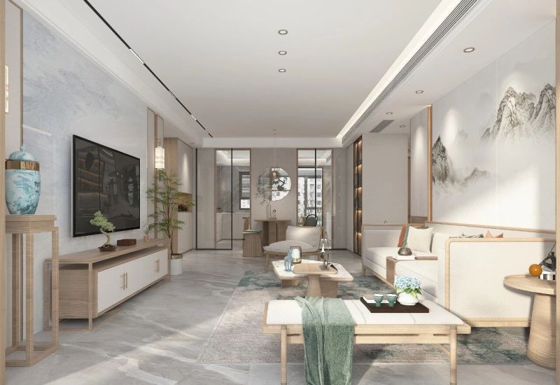 110㎡新中式风格：家不一定要多奢华，但一定要有品味 - 家居知识