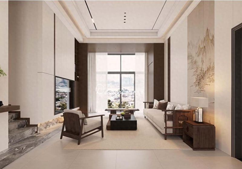 300㎡新中式雅宅，一窗一景尽显东方韵致