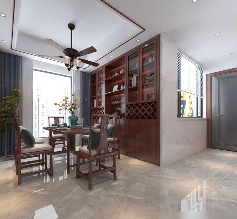 惠州夫妻打造极致中式韵味新房,空间布局巧妙至极 惠州夫妻的新房装修,中式风格很有韵味,屋内的布局利用到了极致 - 家居知识