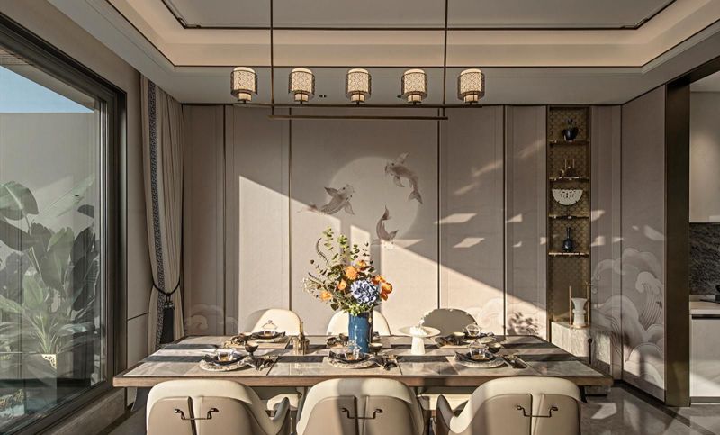 九丈空间新中式设计,传统与现代的完美融合 【九丈空间】新中式 - 家居知识