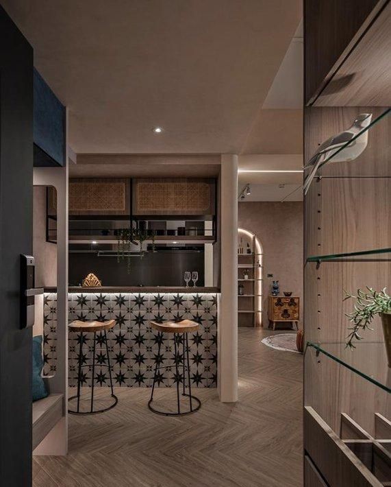 惊艳混搭风客厅设计,品味与美感兼具的居家典范 这是我见过最满意的混搭风,光客厅就让人赏心悦目,太有品味了 - 家居知识