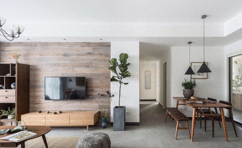 110㎡日式风格装修案例，简约自然，打造温馨家居空间