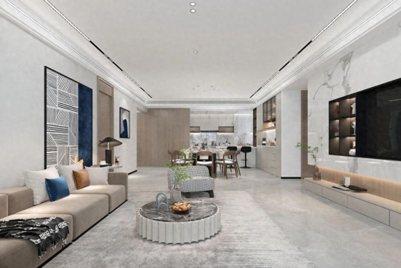 140㎡现代风设计,简约不简单,幸福感源于设计感 140㎡现代风格:家不需要多奢华,有设计感便是幸福感 - 家居知识