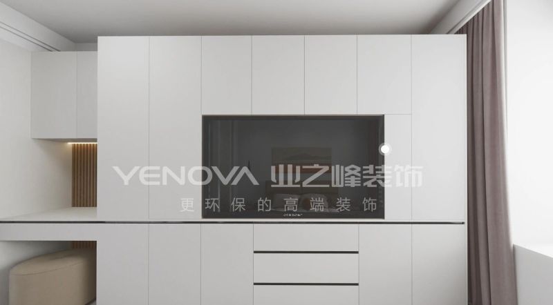 唐山新城澜樾府115平方米现代简约风格装修效果案例|业之峰装饰 - 家居知识