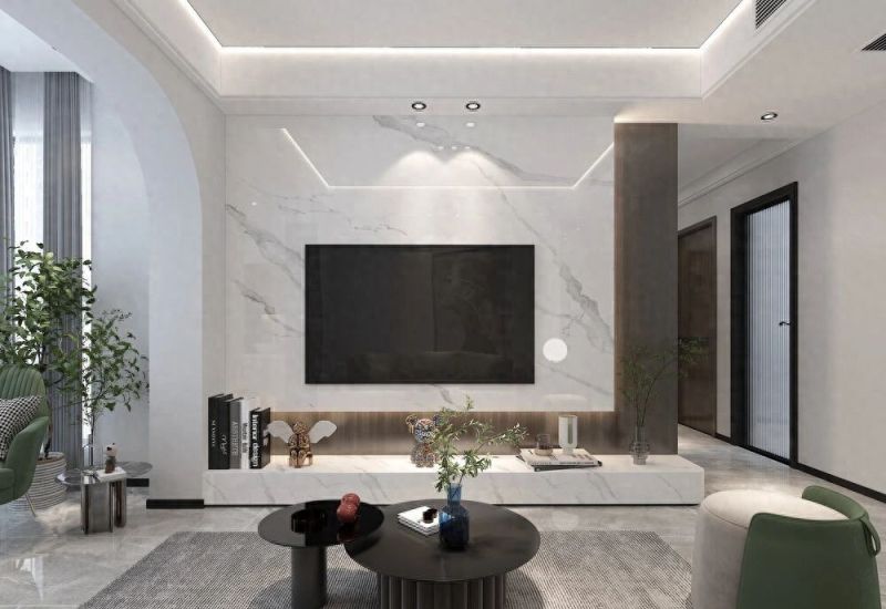 100㎡现代风装修，小户型秒变大平层的空间魔法