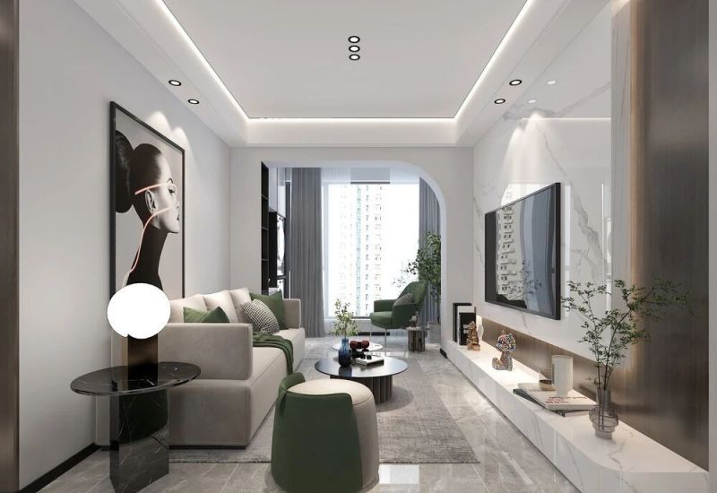 深圳100㎡现代风格：小房子也能住出大平层的感觉 - 家居知识