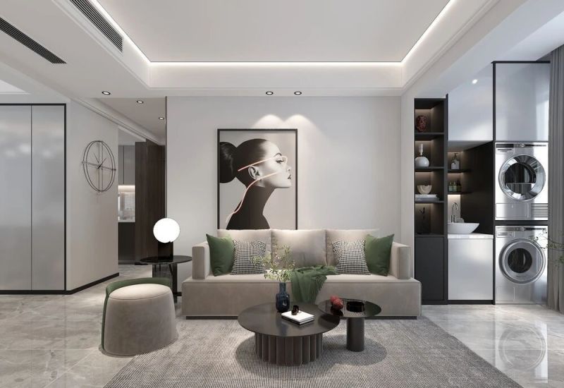 深圳100㎡现代风格：小房子也能住出大平层的感觉 - 家居知识