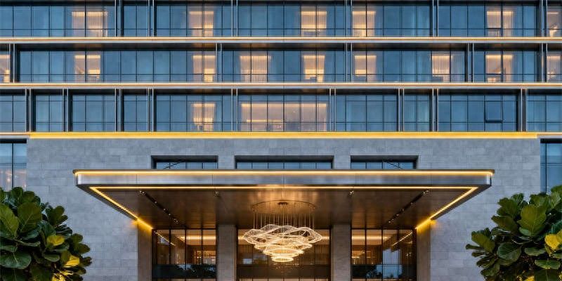 蚌埠酒店现代轻奢风装修设计案例解析