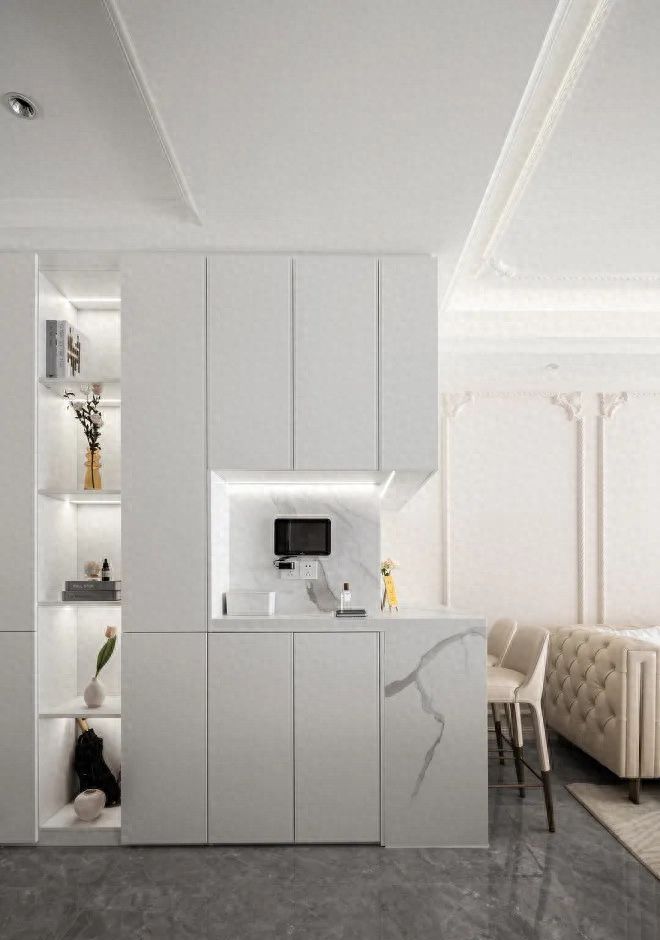 189㎡轻法式奶油白家装，治愈系空间美翻了