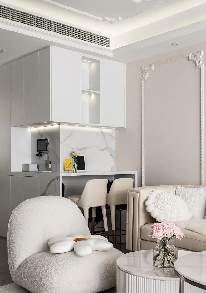 189㎡轻法式，奶油白太太太治愈了 - 家居知识