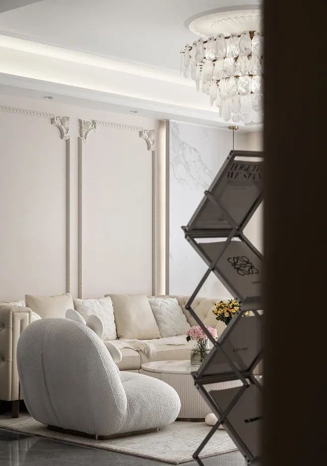 189㎡轻法式，奶油白太太太治愈了 - 家居知识