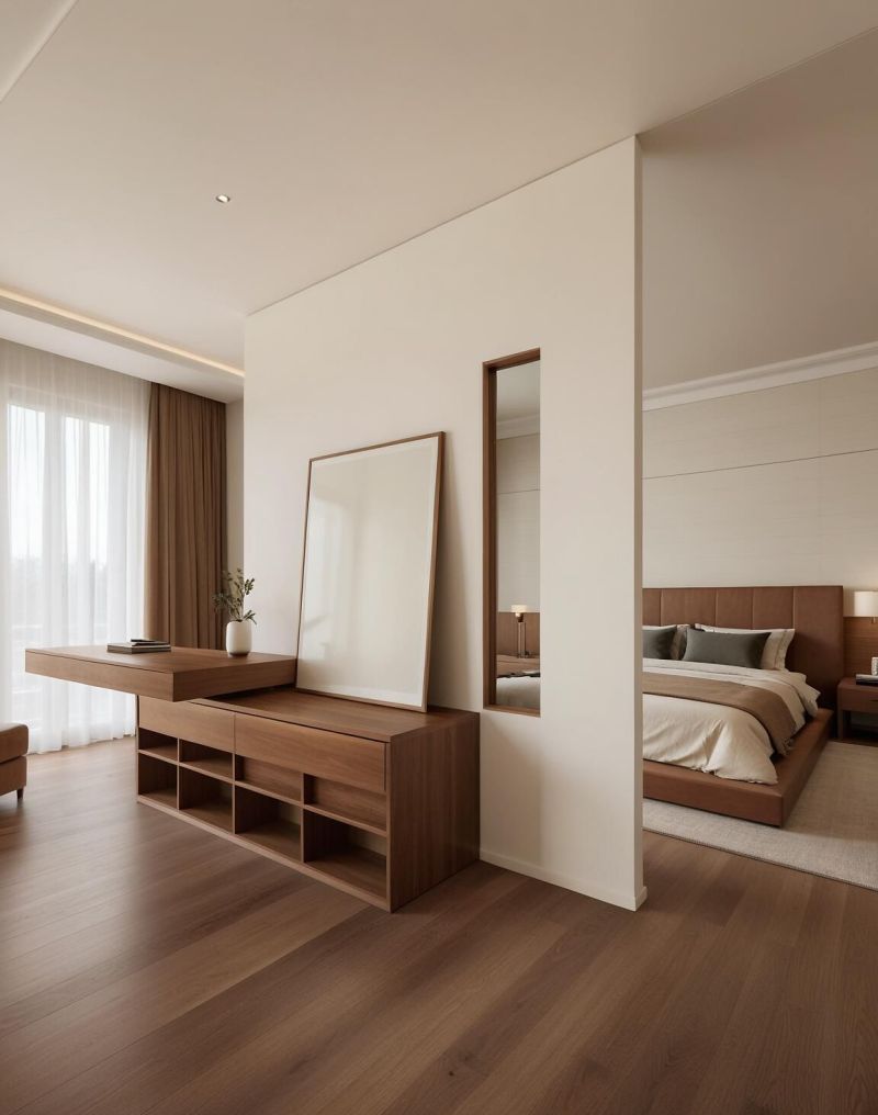 中古极简风装修太高级,朋友来访直呼惊艳到腿软! 中古留白,极简里藏着高级,朋友来家说腿软走不动道了! - 家居知识