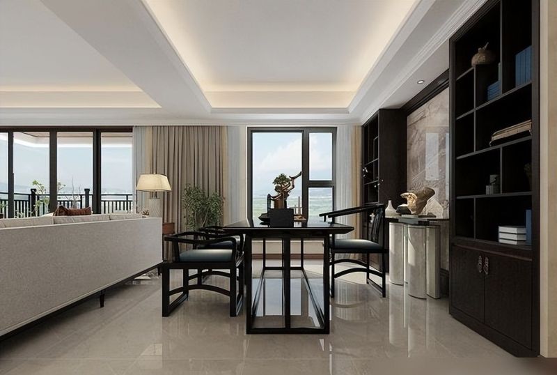 238㎡新中式大平层,经典大气又时尚,耐看不过时 238㎡的大平层,改成新中式风,大气经典又时尚,主要是特别耐看 - 家居知识