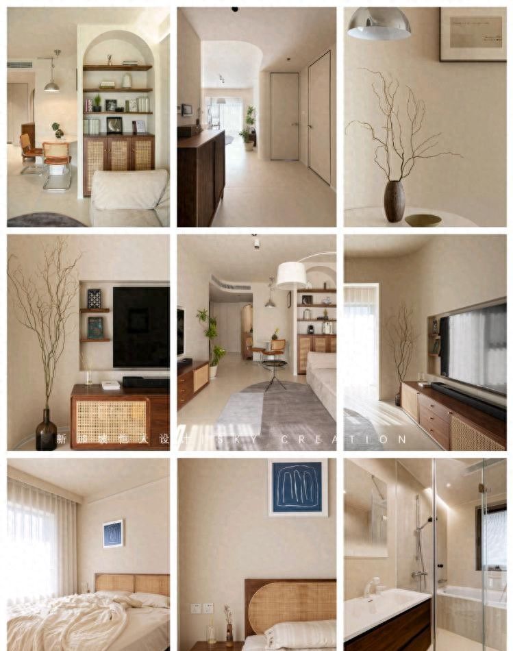 北京装修案例,新加坡侘寂风打造家居松弛感 北京装修公司推荐|把新加坡侘寂风的松弛感装进家 - 家居知识