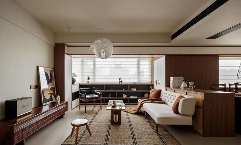 厦门97㎡原木风，留白得刚刚好！ - 家居知识